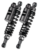 All Chrome / Black Shocks 13.75 Inch