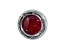 Duo Led Red Lens Deuce Light Chrome