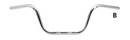 Apehanger 8 Inch Rise W/O Dimple