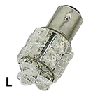 Dual 360 Degree 13-Led Bulb White Bay15D