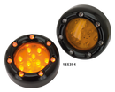 Duo Led Amber Lens Deuce Light Black
