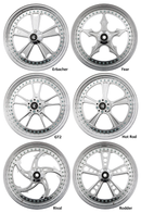 Apollo 5 White Pricecode V-Rod Wheels 18x3.50