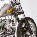 Slim Black Bubba Front Fork +2 Inch Over FL