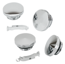 Chrome Pointed Gascap&Paint Saver Vented