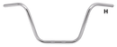 Apehanger 12 Inch Rise W/O Dimple