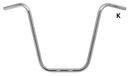 Apehanger 18 Inch Rise W/O Dimple