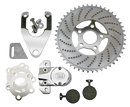 Sprocket Disc Kit Drilled 48T Zinc