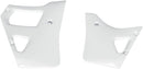 Replacement Radiator Covers White For Yamaha YZ 125 1989