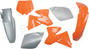 Full Body Replacement Plastic Kit Grey / OEM / Orange