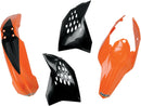 Full Body Replacement Plastic Kit Black / OEM / Orange For KTM SX 125 2007-2010