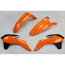 Complete Body Kit Black / Orange For KTM EXC 125 2014-2016