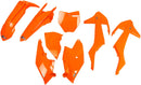 Full Body Replacement Plastic Kit Fluo Orange For KTM SX 125 2016-2018