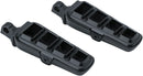Dillinger Foot Pegs With Male Adapter Black