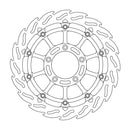 Flame Series Race Front Left Brake Rotor Black For MV Agusta Brutale 1000 ABS 2020