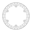 Halo Series Fixed Front Brake Rotor For Honda CB 500 F 2013-2016