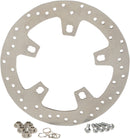 Stainless Steel Drilled Brake Rotor Ground For Harley Davidson FLHR 1690 2014
