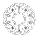 Flame Series Front Left Brake Rotor Black For Honda CBR 1000 RR ABS 2017