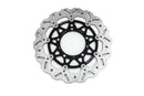 Nitro Series Front Brake Disc Black / Silver For Suzuki GSX-R 1000 2005-2006