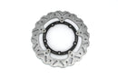 Nitro Series Front Brake Disc Black / Silver For Yamaha MT-07 2014-2016