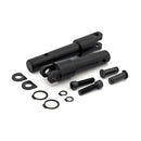 Footpeg Conversion Bracket Kit Standard Black