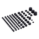 Smoothtopps Push-on Cover Set Black - 87 Pieces