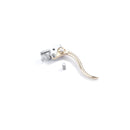 Deluxe Mechanical Brake Lever Assembly Polished Brass / Aluminium