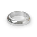Handlebar Grip Rings Chrome