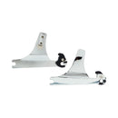 Detachable Sissy Bar Side Plates Chrome For 84-99 Softail Excl. FLSTS