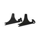 Detachable Sissy Bar Side Plates Gloss Black For 84-99 Softail Excl. FLSTS