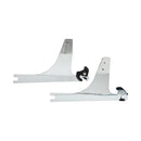 Detachable Sissy Bar Side Plates Chrome For 93-05 FXDWG Without Saddlebags