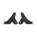 Detachable Sissy Bar Side Plates Gloss Black For 04-21 XL Excl. 16-21 XL1200CX