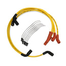 8 MM Ferro Spiral Core Spark Plug Wire Set 17-21 M8 Touring Yellow