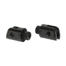 Footpeg Mount For Ness MX Pegs Softail Rider Black