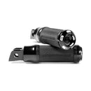 Apex Rider Footpegs Black Contrast Cut
