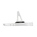 Sissybar Side Plates Rigid Mount Chrome For 08-13 FXDF