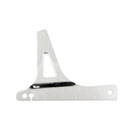 Sissybar Side Plates Rigid Mount Chrome For 06-17 Dyna Excl. FLD, FXDF, FXDWG