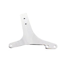 Sissybar Side Plates Rigid Mount Chrome For 82-94 FXR