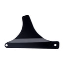 Sissybar Side Plates Rigid Mount Black For 00-17 FLSTF/B, FXST/B/S