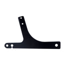 Sissybar Side Plates Rigid Mount Black For 96-01 Dyna Excl. FXDWG