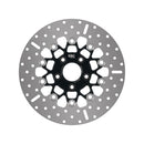 Black Floating Wide Rear Rotor For Most Upto 1999 H-D Models NU