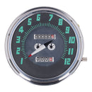 FL Speedometer 48-61 Face Green 1:1 Mph