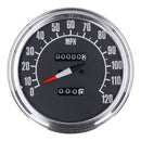 FL Speedometer 74-84 Face Black 2.21:1 Mph