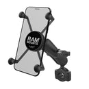 X-Grip Phone Mount Torque Rail Base Large Phone - 3" Ball To Ball Arm
