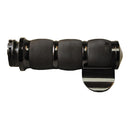 Air Cushioned Grips Black Anodized For 08-21 H-D With E-Throttle (Excl. 18-21 FLTRXSE) With Throttle Boss