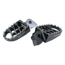 MX Forged Wide Platform Footpegs For Yamaha Gun Metal