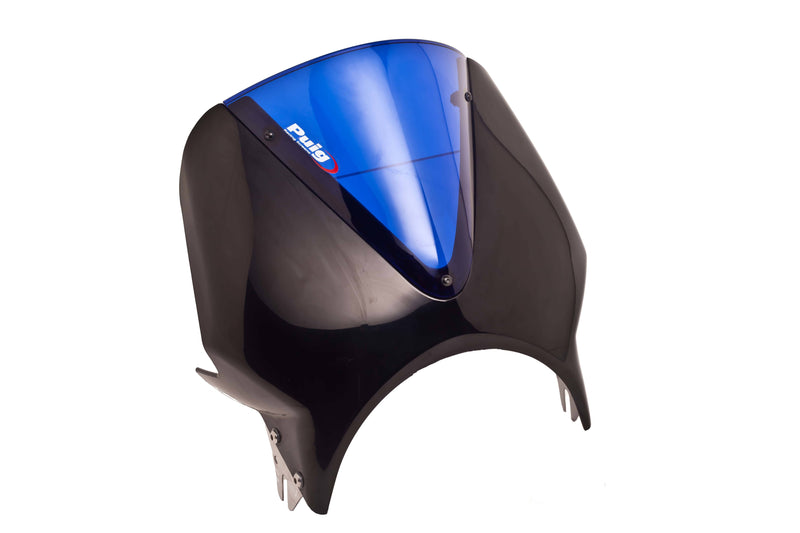 Vision Screen Black Fairing / Blue Screen