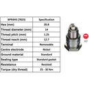 NGK BPR4HS 7823 Plugs - Box Of 10 - FREE UK Delivery, FREE 365 Day Returns | Moto Superstore