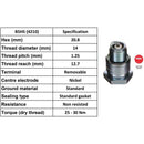 NGK B5HS 4210 Plugs - Box Of 10 - FREE UK Delivery, FREE 365 Day Returns | Moto Superstore