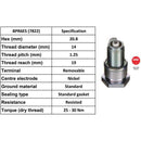 NGK BPR6ES 7822 Plugs - Box Of 10 - FREE UK Delivery, FREE 365 Day Returns | Moto Superstore