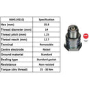 NGK B6HS 4510 Plugs - Box Of 10 - FREE UK Delivery, FREE 365 Day Returns | Moto Superstore